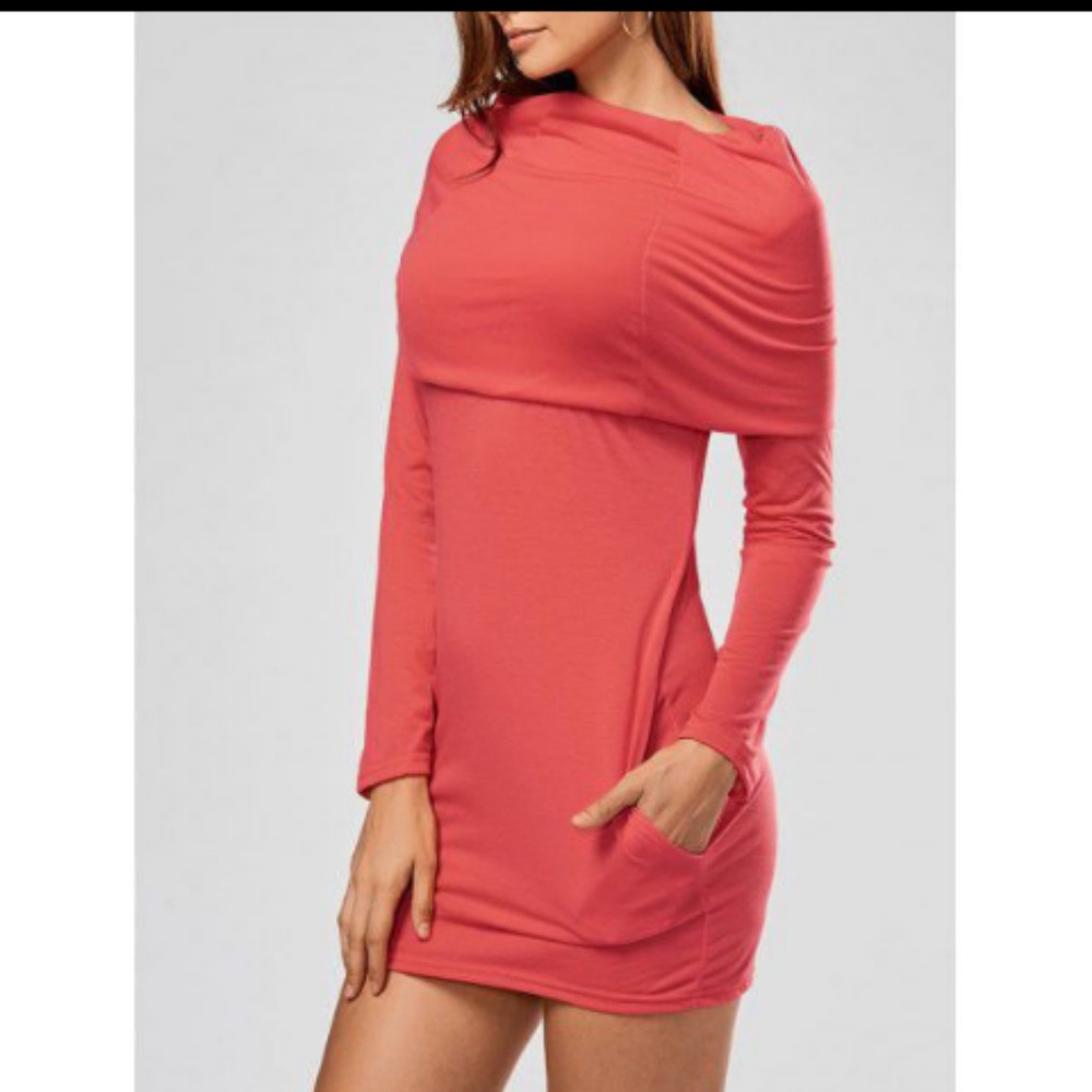 SALE! Long Sleeve Hoodie Dress